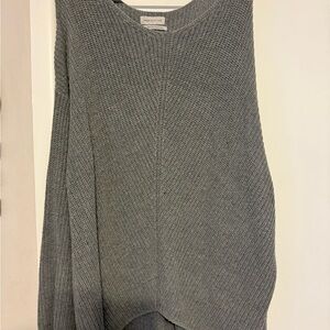 Urban Outfitters Gray V-Neck Sweater